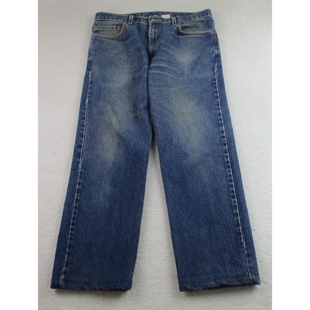VTG Levis 505 Jeans‎ Mens 34x34 (34x26) Denim Regular Fit Straight Leg USA 90s